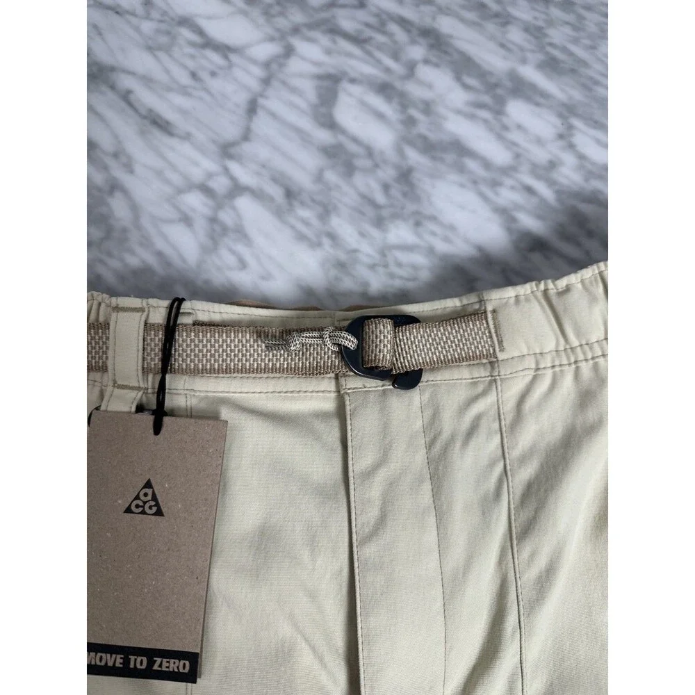 Nike ACG Cargo Shorts Smith Summit HV0593-229 Khaki Tan Men's XL NEW